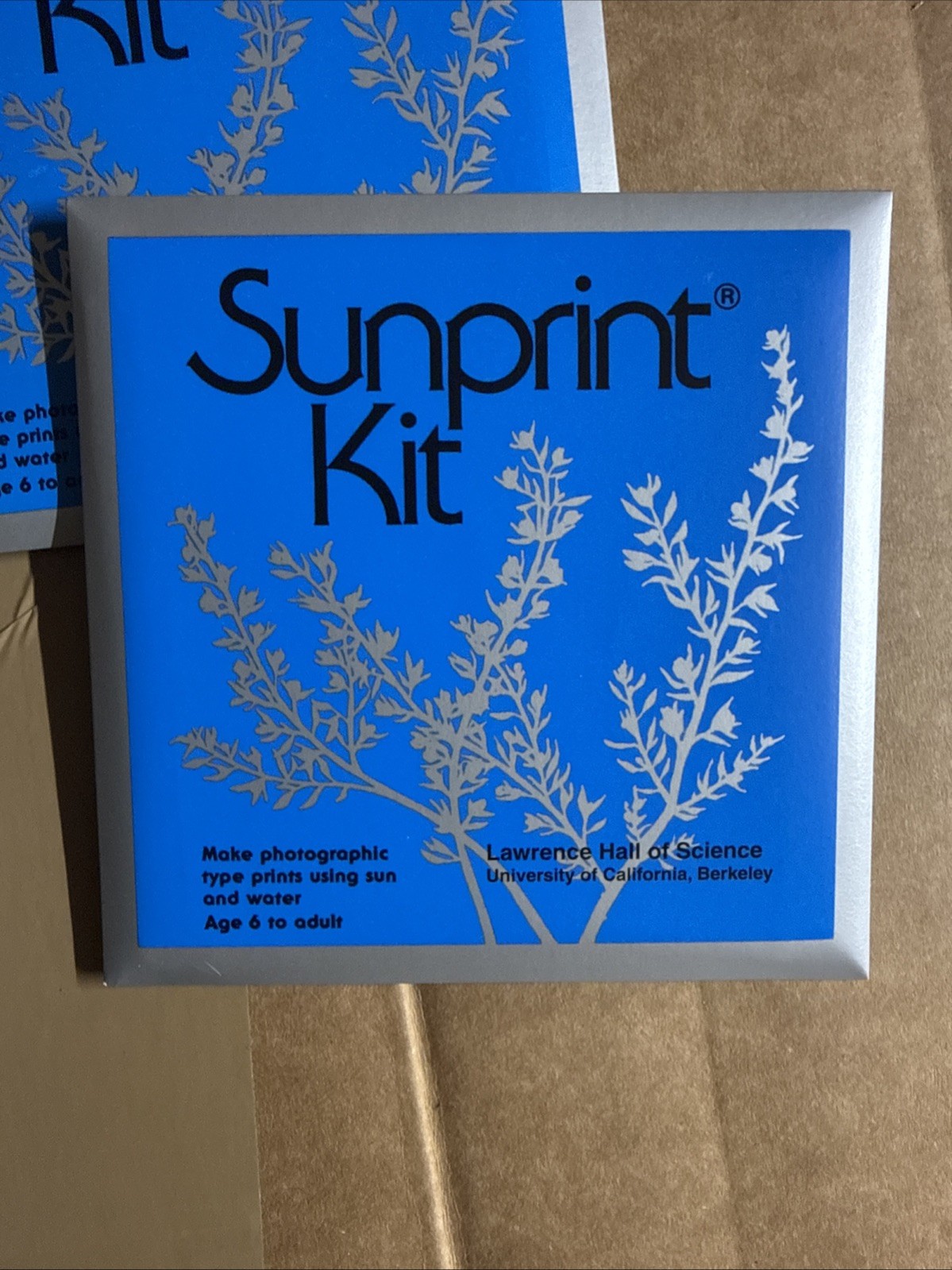 SunPrint Kit Solar Print Paper 12 Sheets Of 10x10cm (4in x 4 in), Pack Of 2 New