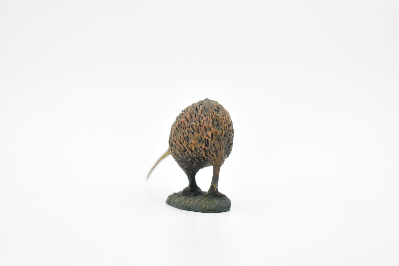 Kiwi, Kee Wee, Model Bird, Realistic Rubber Figure, Hand Painted Toy 2.5 Inches