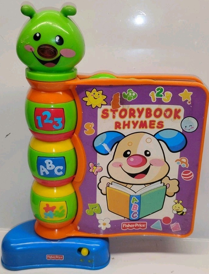 Fisher Price Storybook Rhymes Kids Electronic Learning Educational Toys Talking