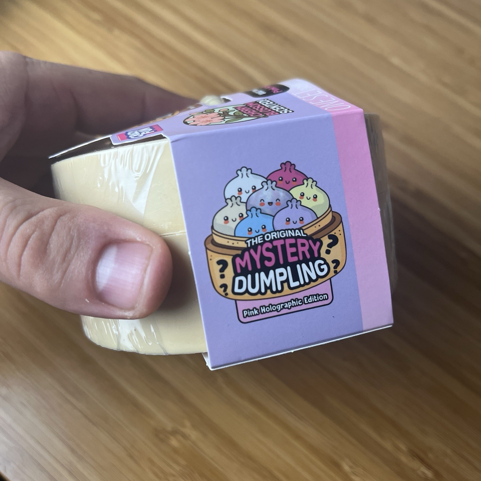 RMS Viral Mystery Dumpling Pink Holographic Edition Cherry Blossom Scented Bun