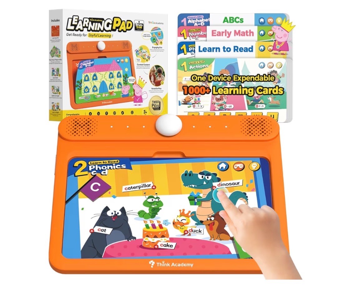 Interactive Electronic Learning Pad – Learn-to-Read for Kids 3 4 5 6 7 8 Years