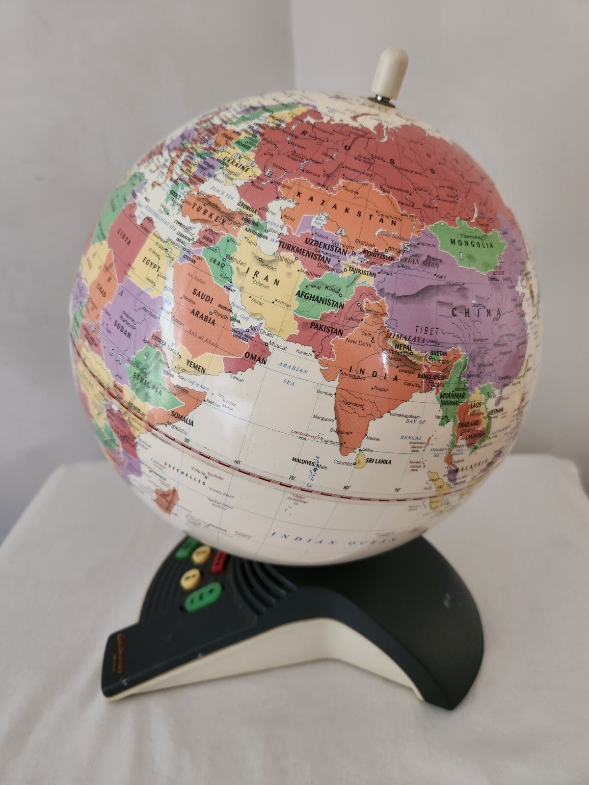Geosafari World ExploraToy Talking Globe Geography Trivia Game Parts Repair