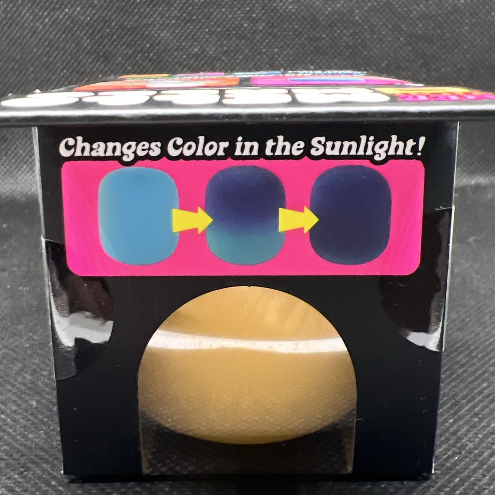 NeeDoh Mello Mallo Yellow Color Changing Marshmallow Squishy Schylling NIB