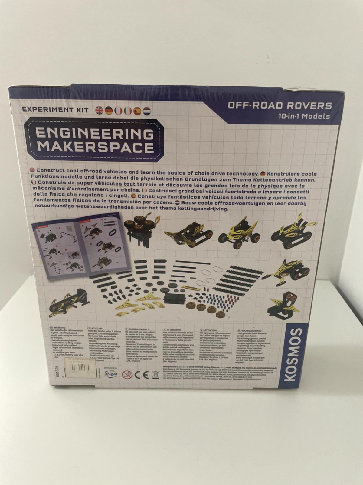 Thames & Kosmos Off-Road Rovers Engineering Makerspace Build 10 Vehicles STEM