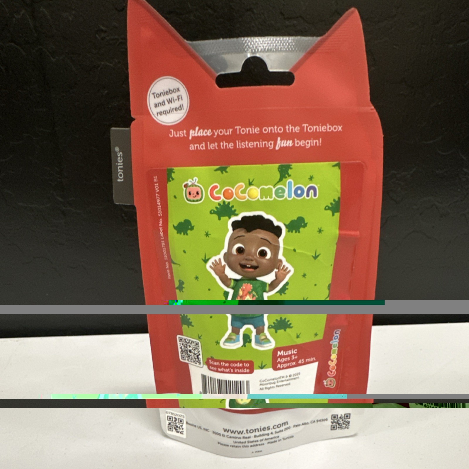 tonies CoComelon Cody Audio Play Figure for Toniebox Ages 3+ 3-4 Years
