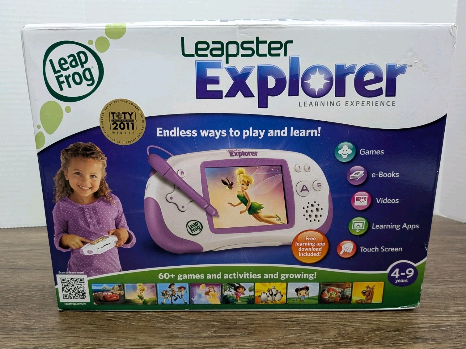 Leapfrog Leapster Explorer Game System Purple 2011 – NEW Sealed Old Stock