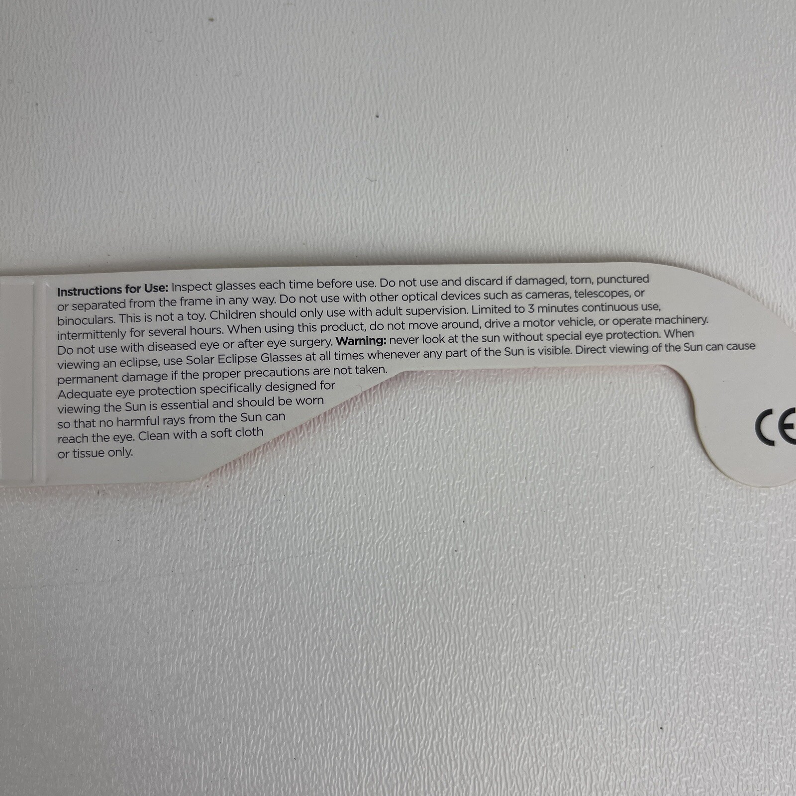 Wards Science Solar Eclipse glasses ISO 12312-2 Certified Disposable Souvenir