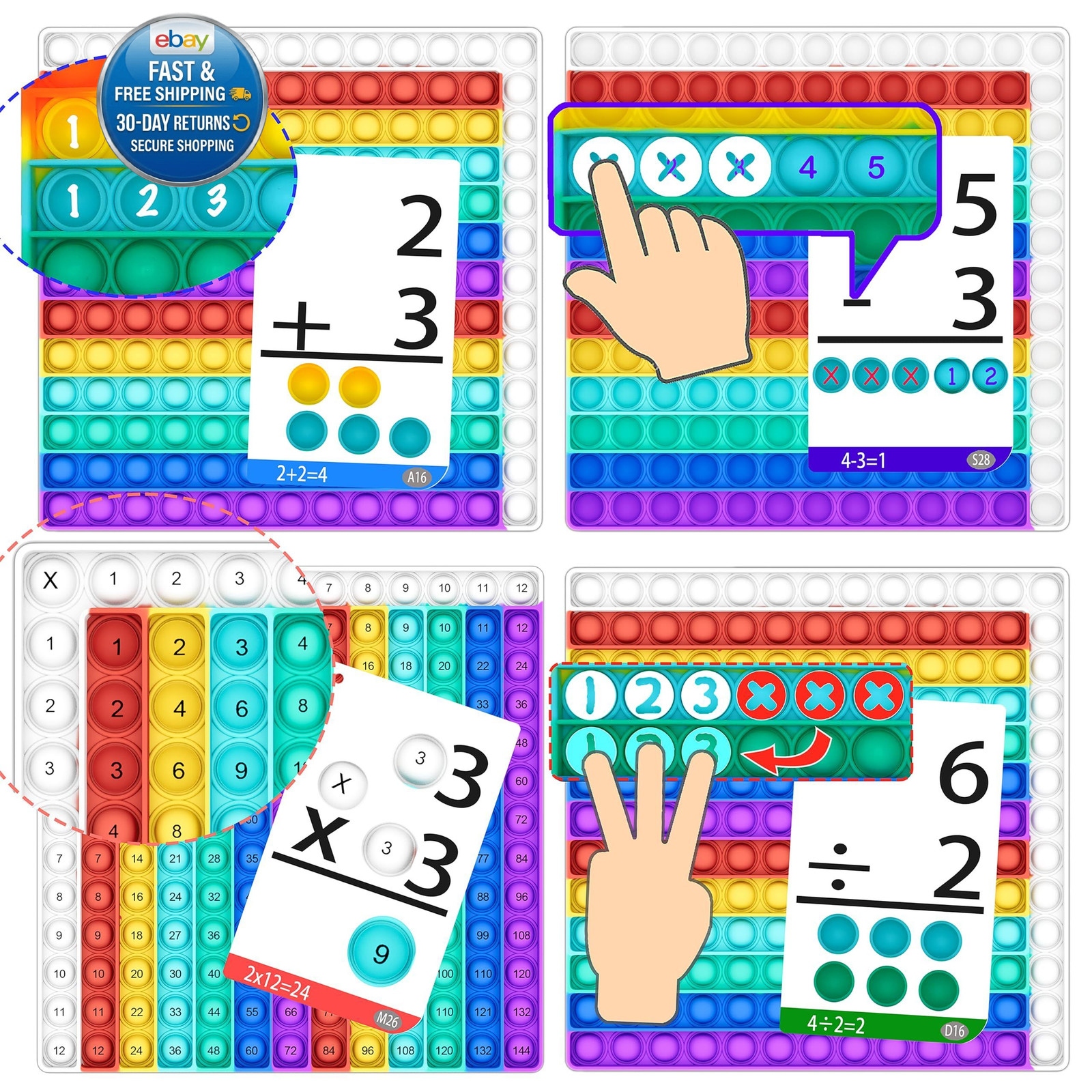 Math Games for Kids – Flash Cards – Interactive Medium,