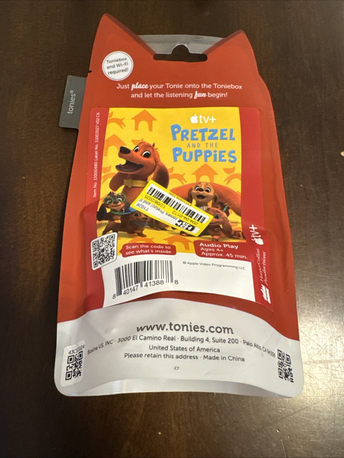 tonies Pretzel and the Puppies Tonie Figurine
