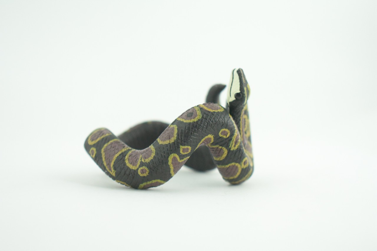 Python Snake Bracelet, Realistic Snake Wrist Band, Plastic, Gift, 3″ RI72 B663