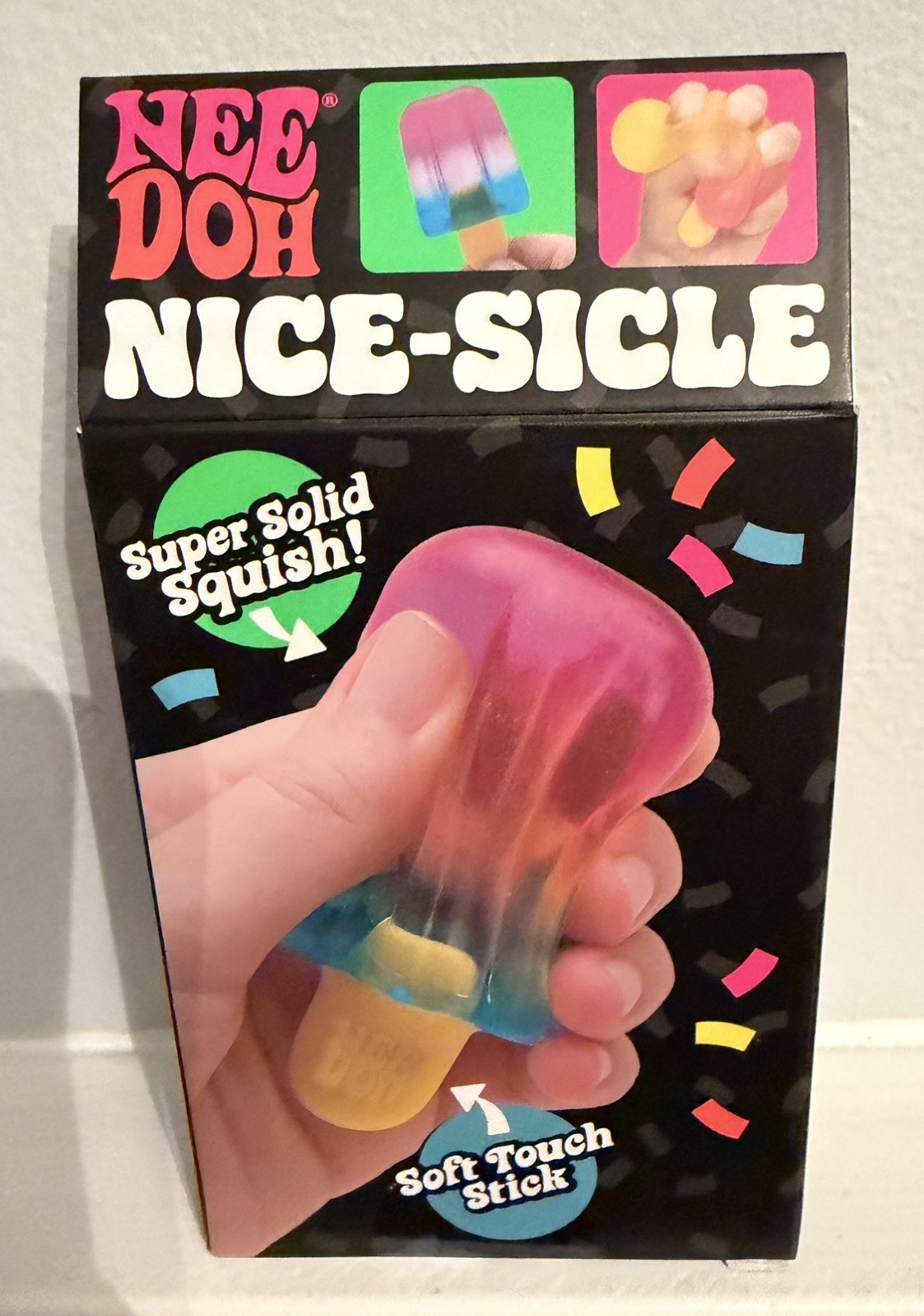 AUTHENTIC NeeDoh Nice-Sicle Purple Popsicle Viral Squishy 🔥 ULTRA RARE