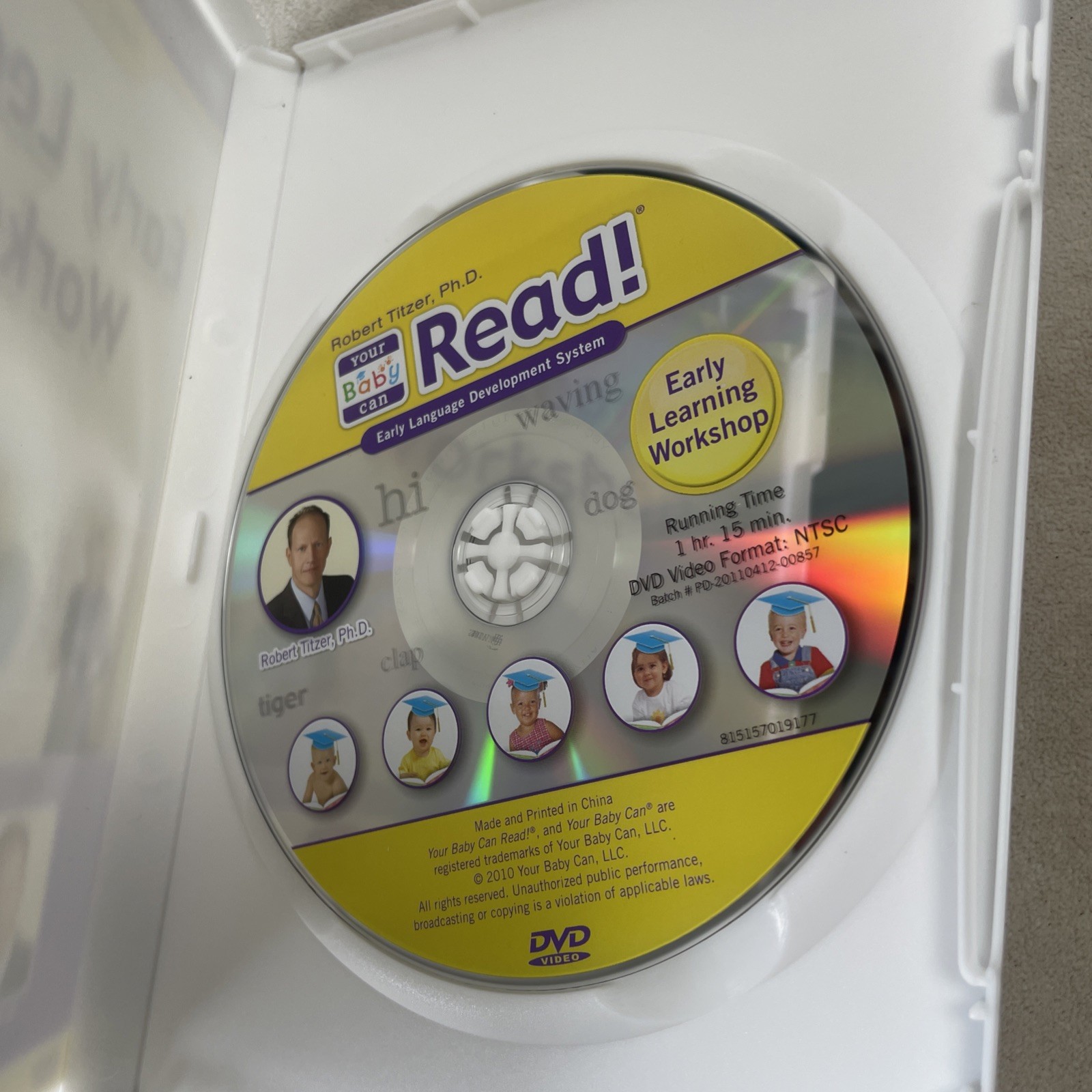 Baby’s First Teacher Early Learning Development System 5 Volumes 1 DVD & Cards