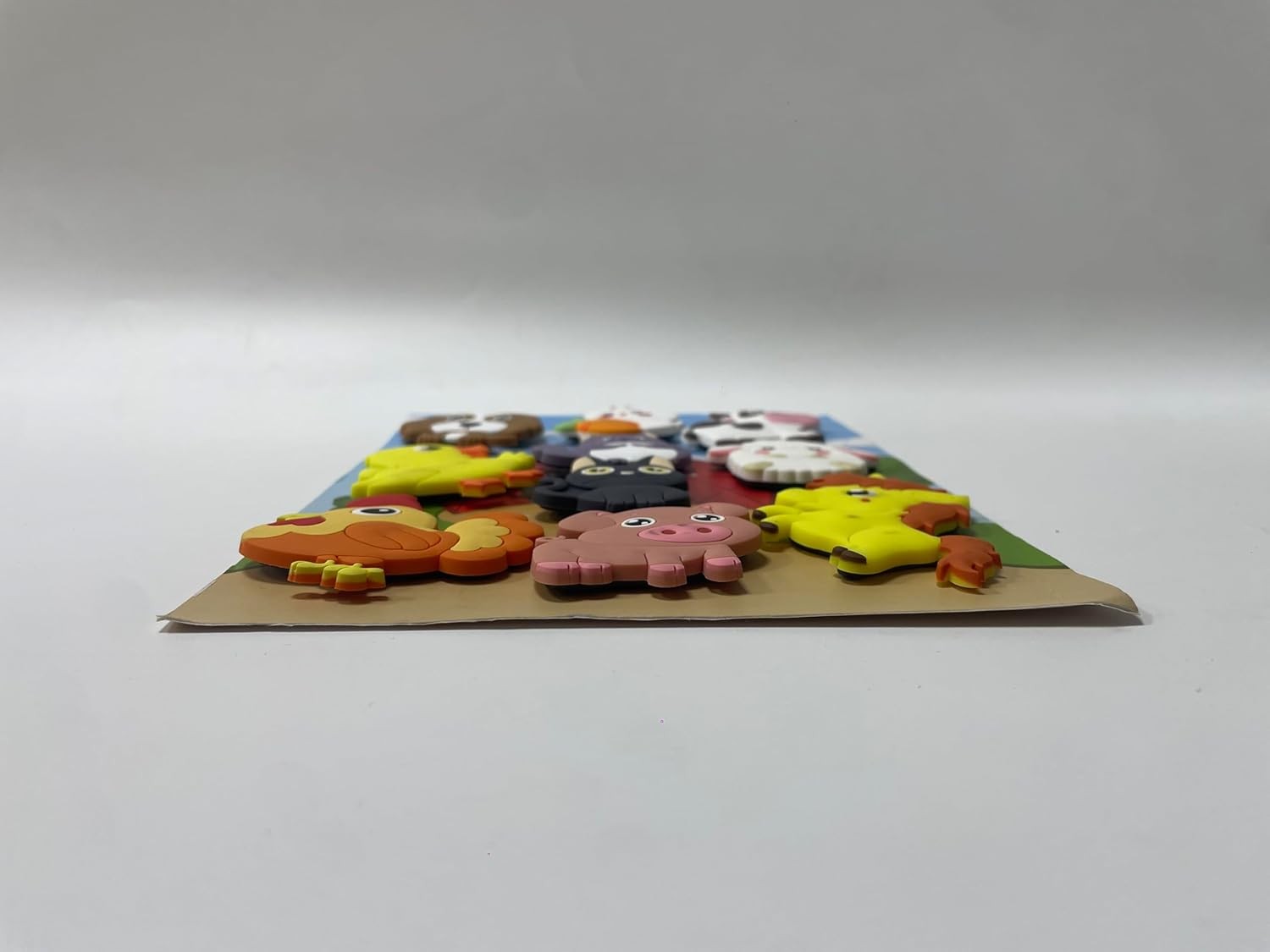 SUPINEEDO Refrigerator Magnets for Kids, Cute Medium, 10 Pcs Farm