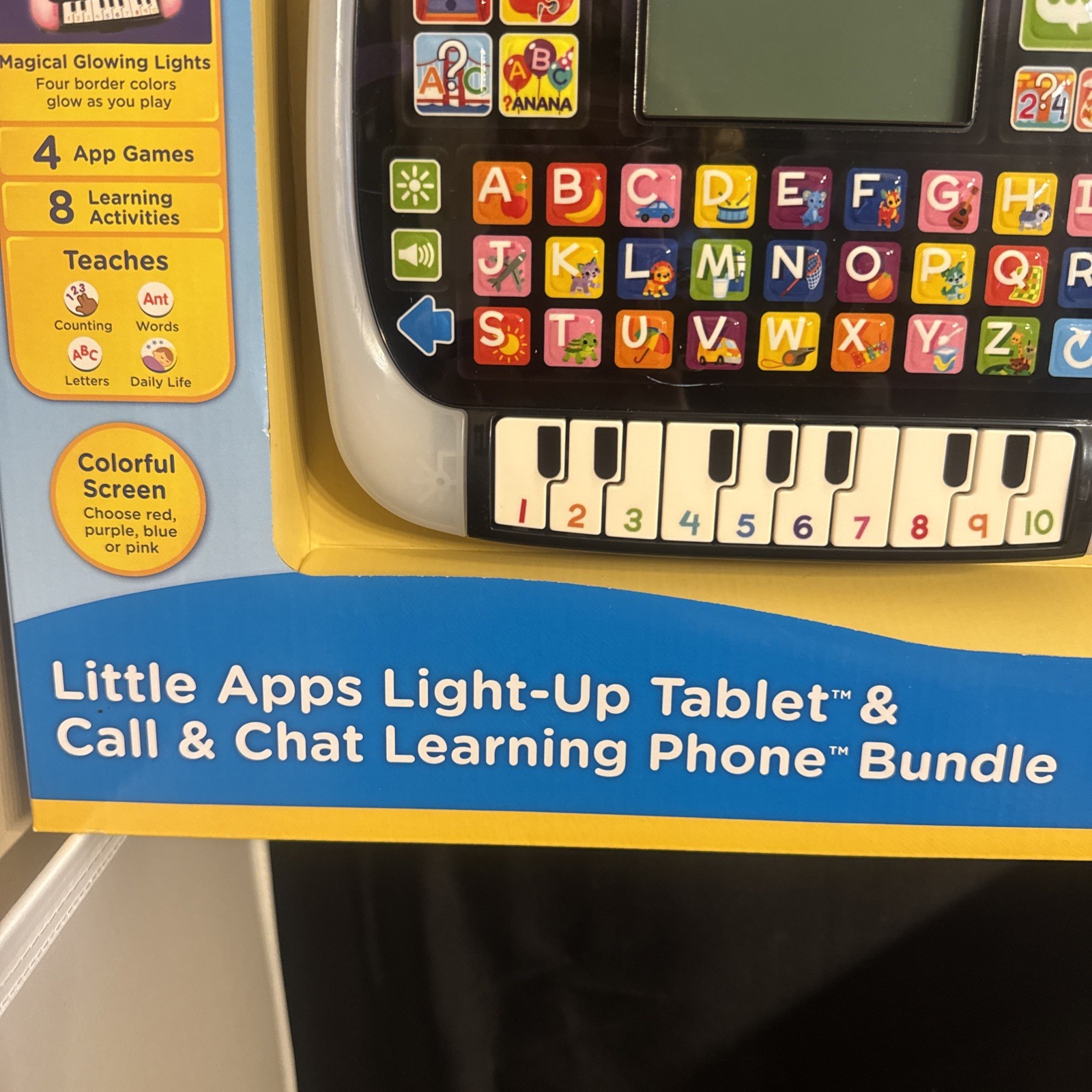 New VTech 2-In-1 Little Apps Light-Up Tablet & Call & Chat Learning Phone, 2-5