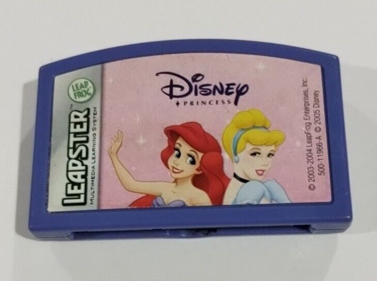 LeapFrog Leapster Disney Princess Game Cartridge Only Educational Learning