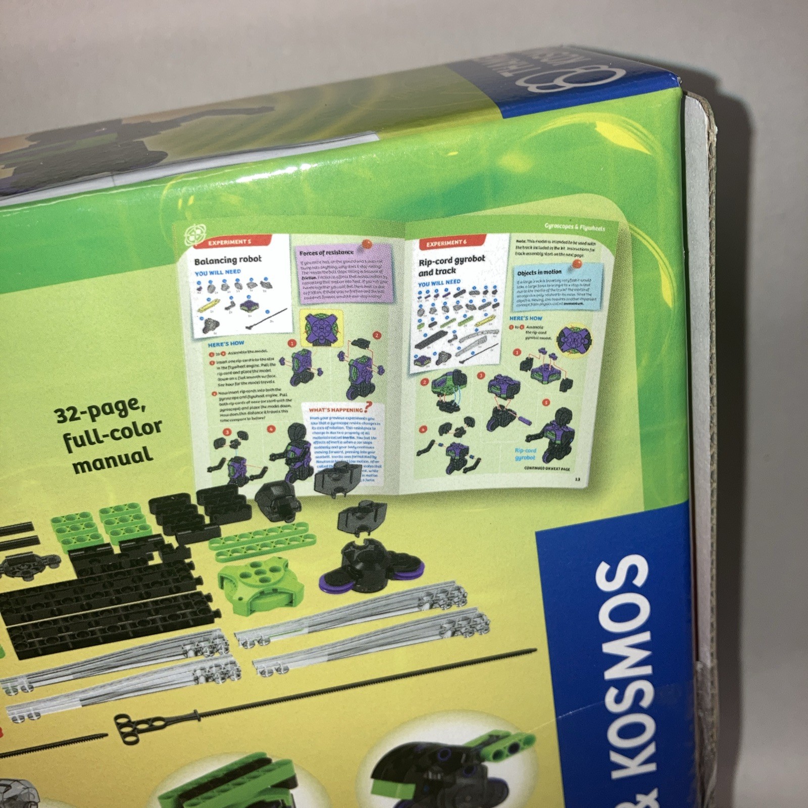 Gyroscopes & Flywheels Thames & Kosmos Science Experiment Kit Physics 665106