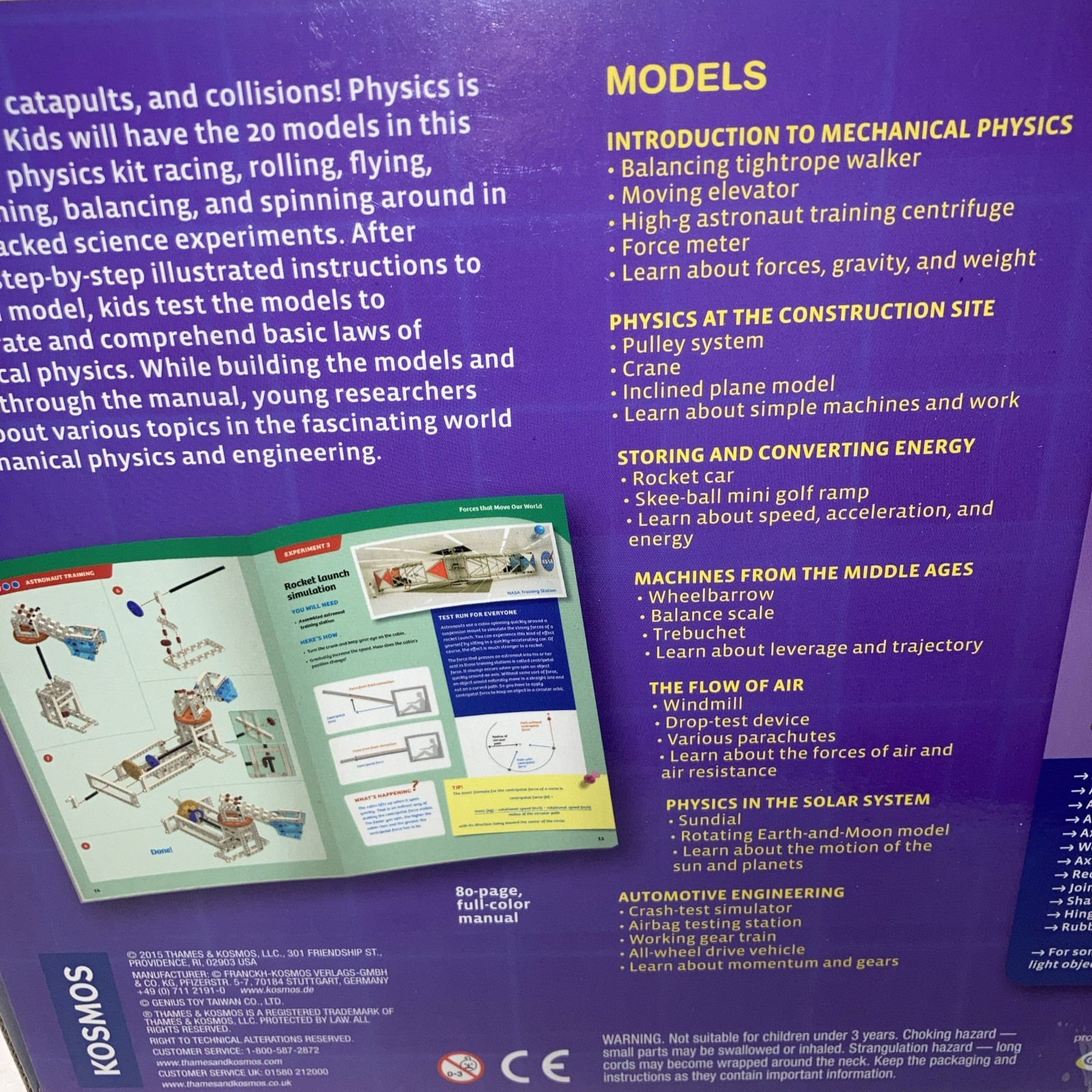 Thames & Kosmos Kids First Engineering Design 628318 Stem Experiment Kit – NEW
