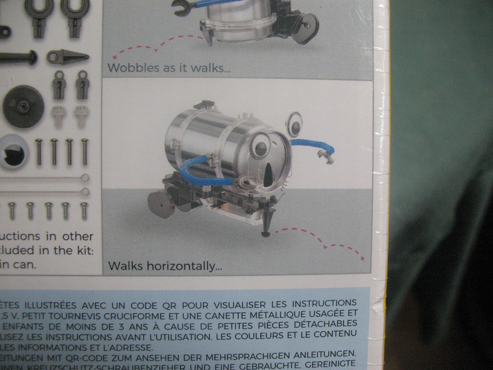 KidzRobotix Tin Can Robot Kit Educational Toy