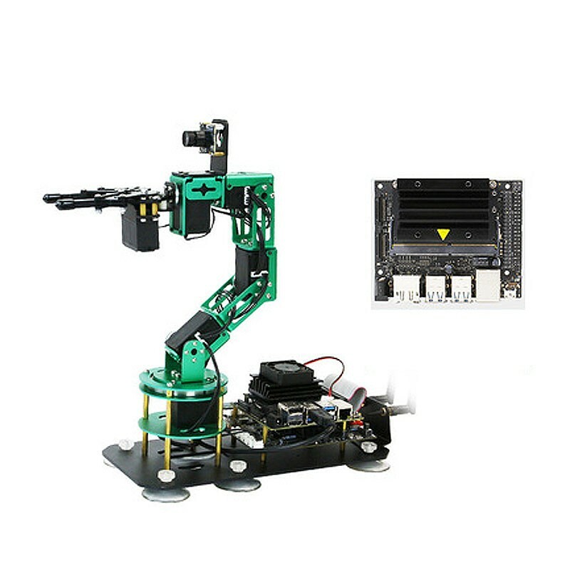 DOFBOT AI Robotic Arm 6 Axis Robot Arm w/ ROS Mainboard For JETSON NANO 4GB B01