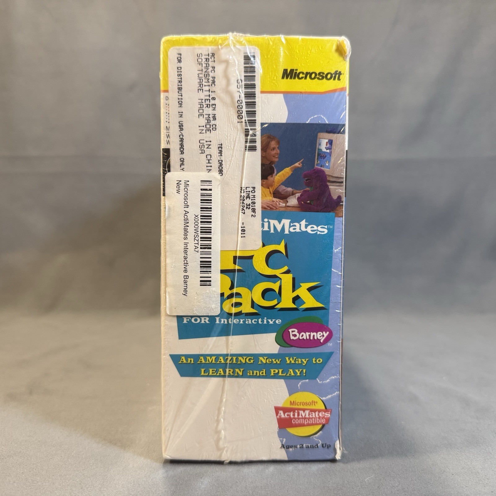 New – Sealed – Vintage 90’s Microsoft ActiMates PC Pack for Interactive Barney