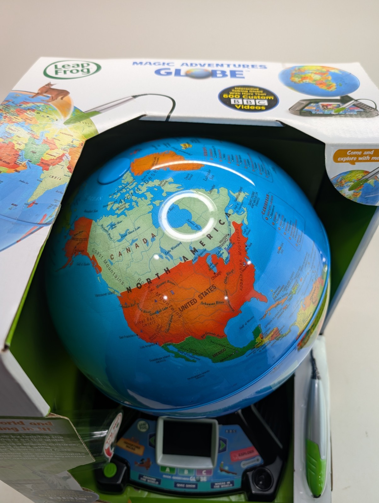 LeapFrog Magic Adventures Globe Interactive World Navigation – Please Read
