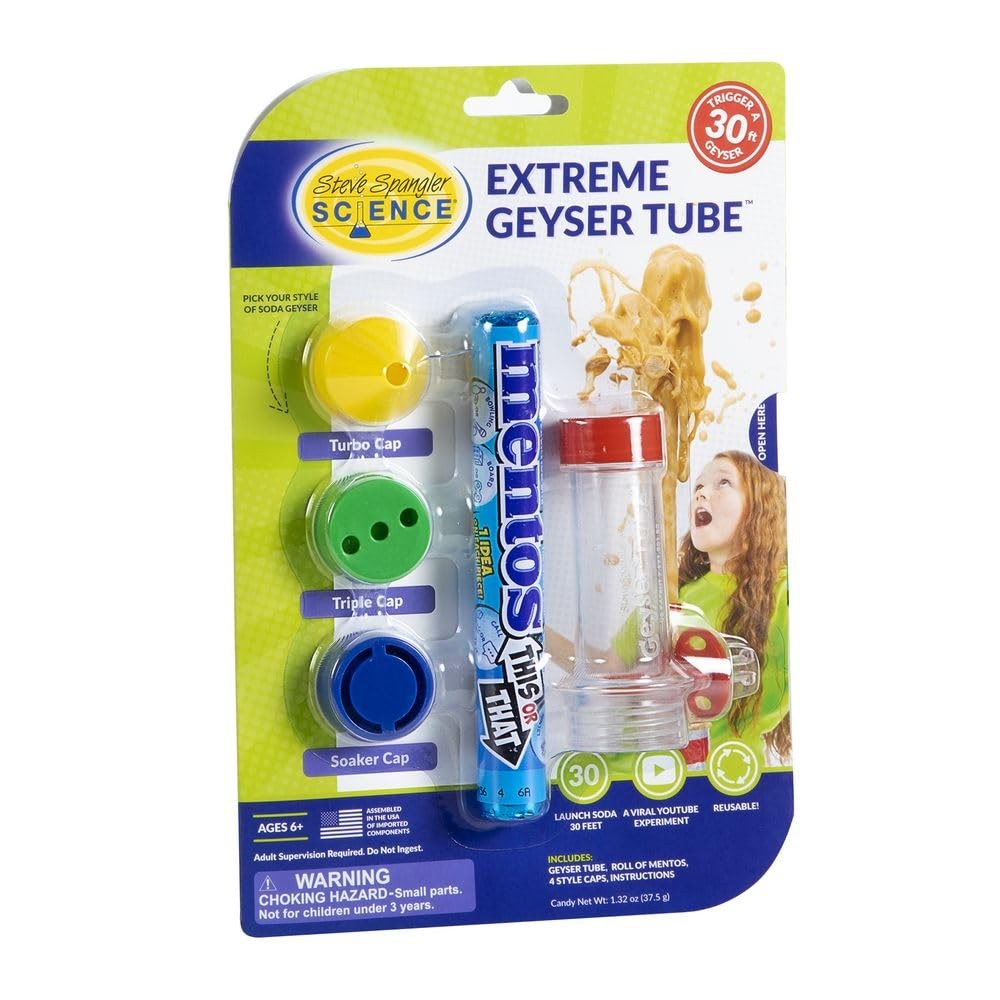 Steve Spangler Science Extreme Geyser Tube – Kit 2 x 10 x 2.7 inches