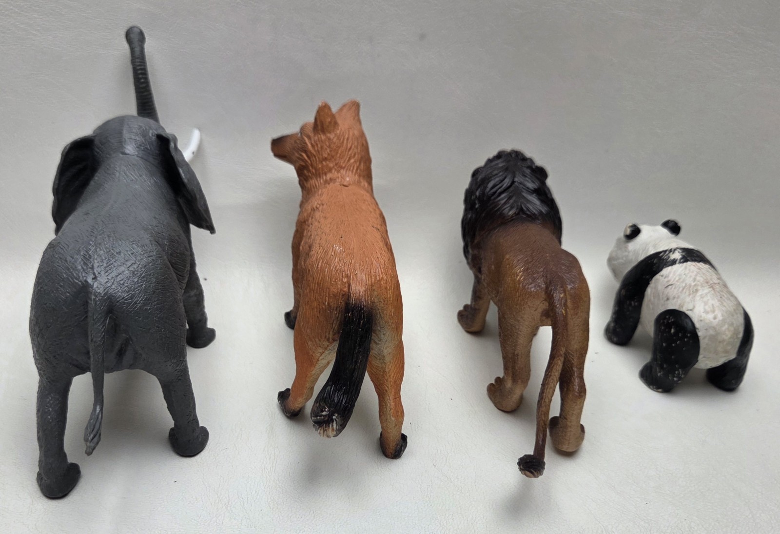 Large Safari Etc Plastic Zoo Animal Toy Lot Vintage Mixed Hard Figurine 2-8″