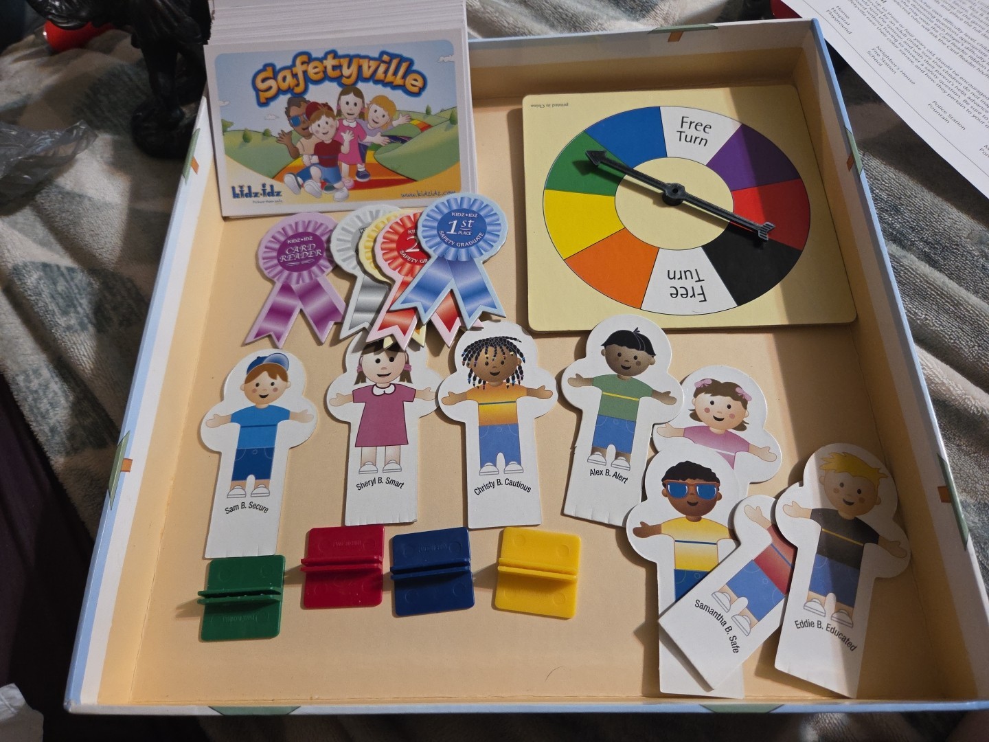 Vintage 2003 Safetyville Child Safety Education Game By Kidz-idz. Complete.