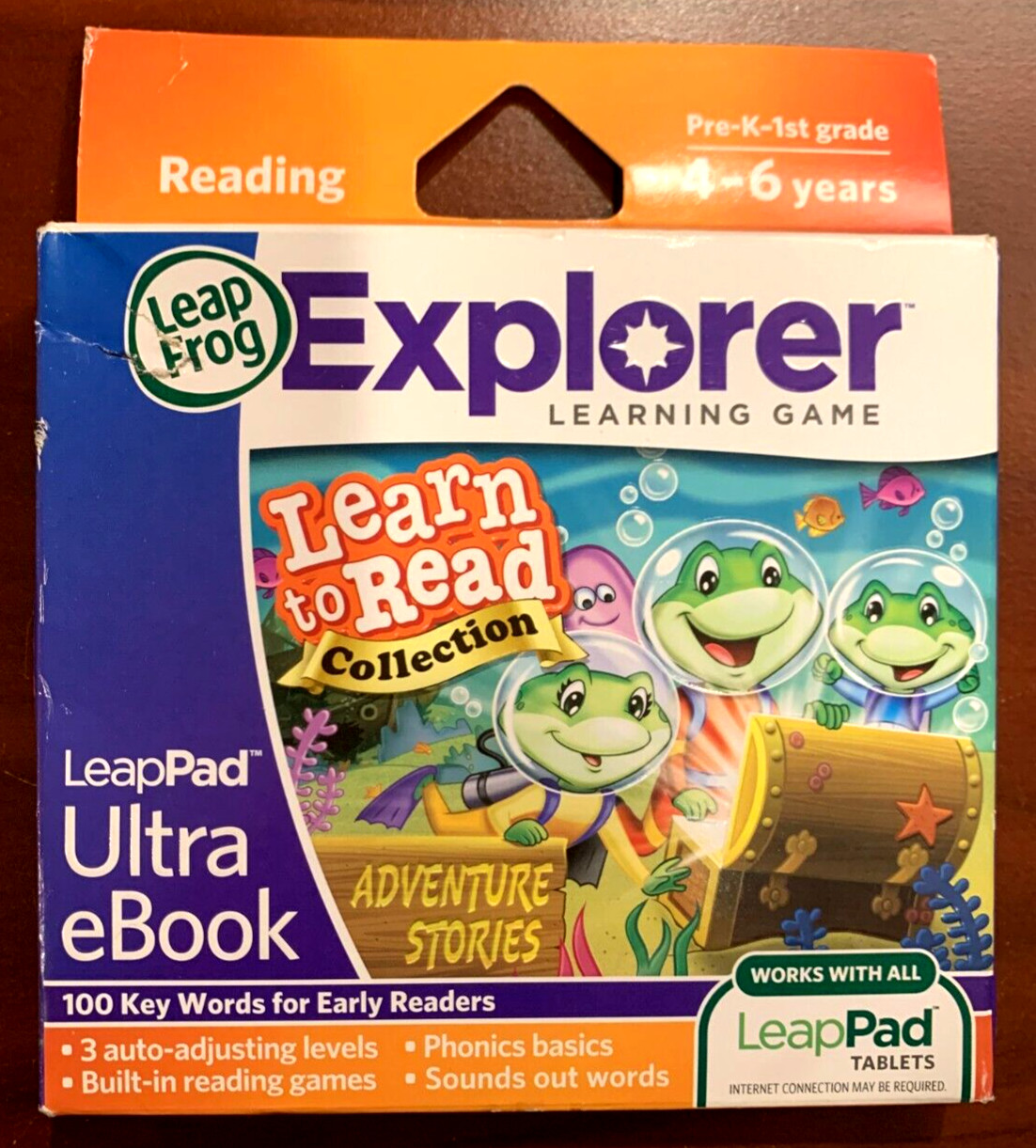 LeapFrog LeapPad Explorer: Learn to Read – Adventure Stories, Leap pad 1-3 U NEW