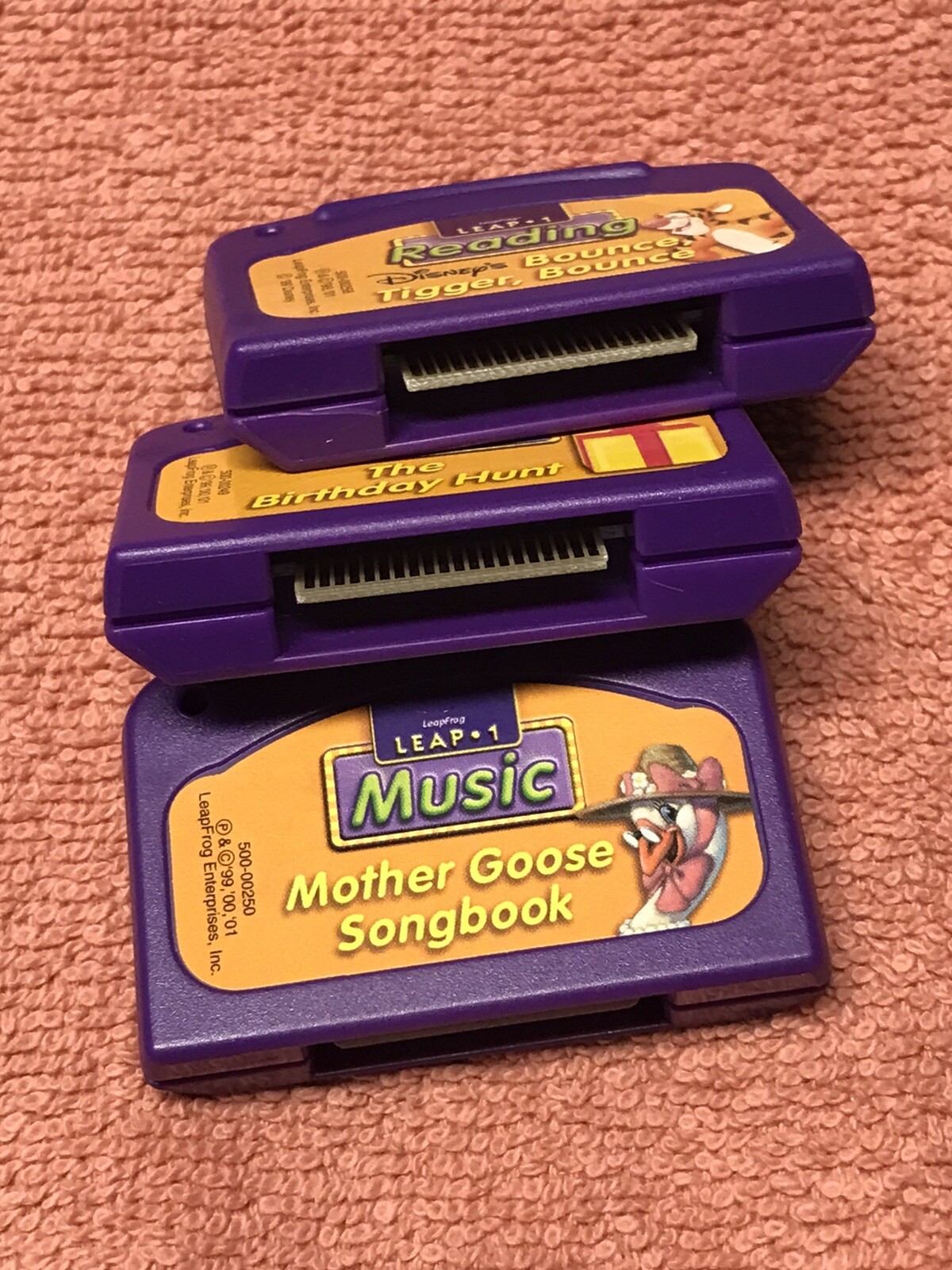 Leap Frog Video Game Cartridges Mother Goose Disney