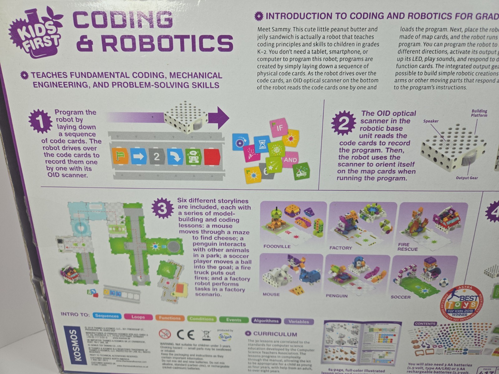 Thames & Kosmos Kids First Coding & Robotics 417 Pieces, 30 experiments Complete