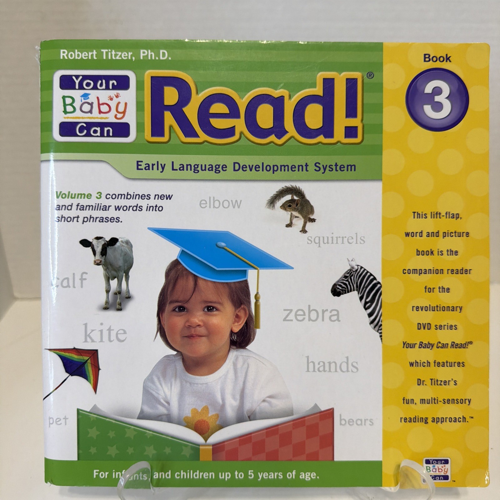 Your Baby Can Read Early Development Reading System 4 DVDs 5 Books