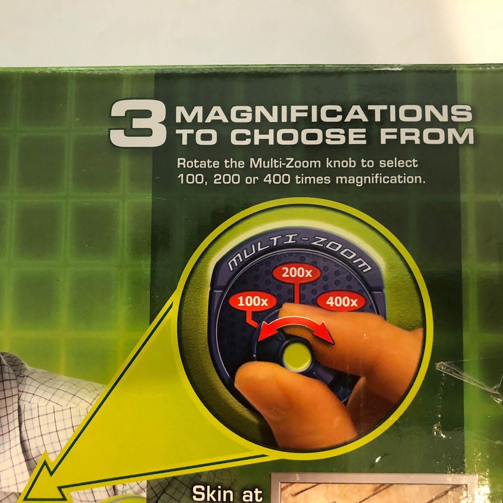 Jakks Pacific Bionic Eye Clops Series Plug In TV Microscope 2008 New Sealed Toy