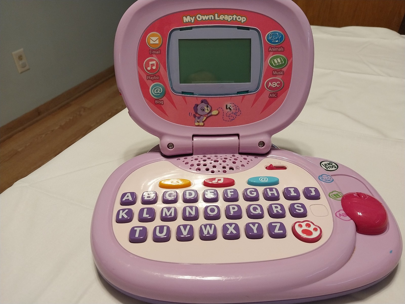 Leap Frog My Own Leaptop Laptop Purple Pink. Works Tested. Lots of Fun!!