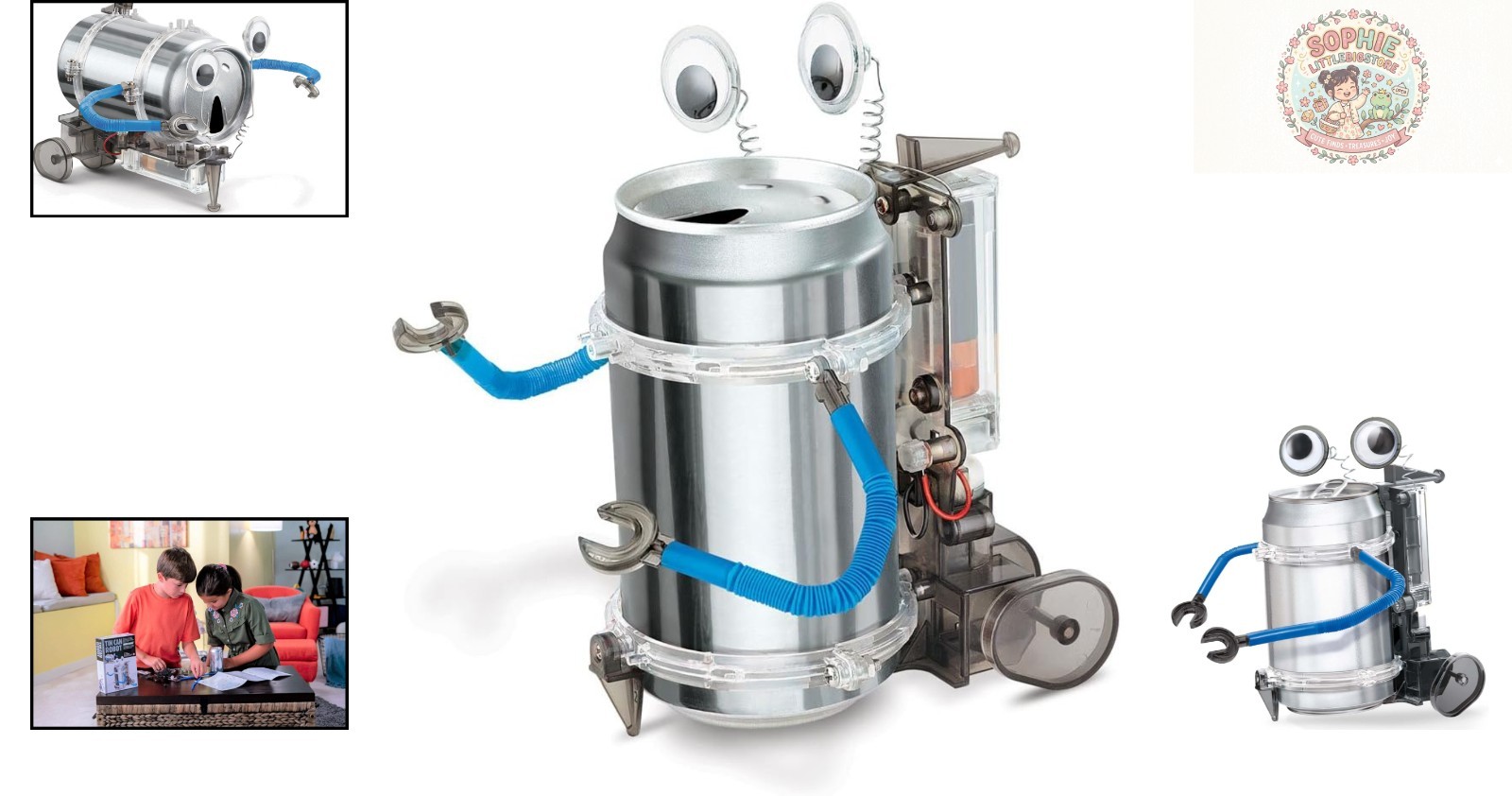KidzRobotix DIY Tin Can Robot Kit – Unleash Creativity in STEM Education