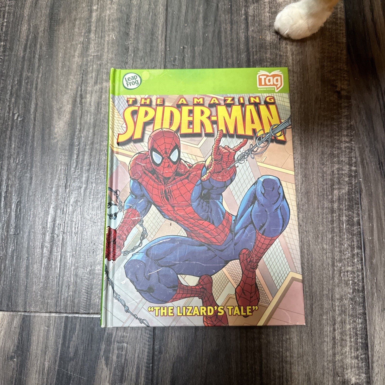 LeapFrog Tag book — THE AMAZING SPIDER-MAN: THE LIZARD’S TALE (Tag only)