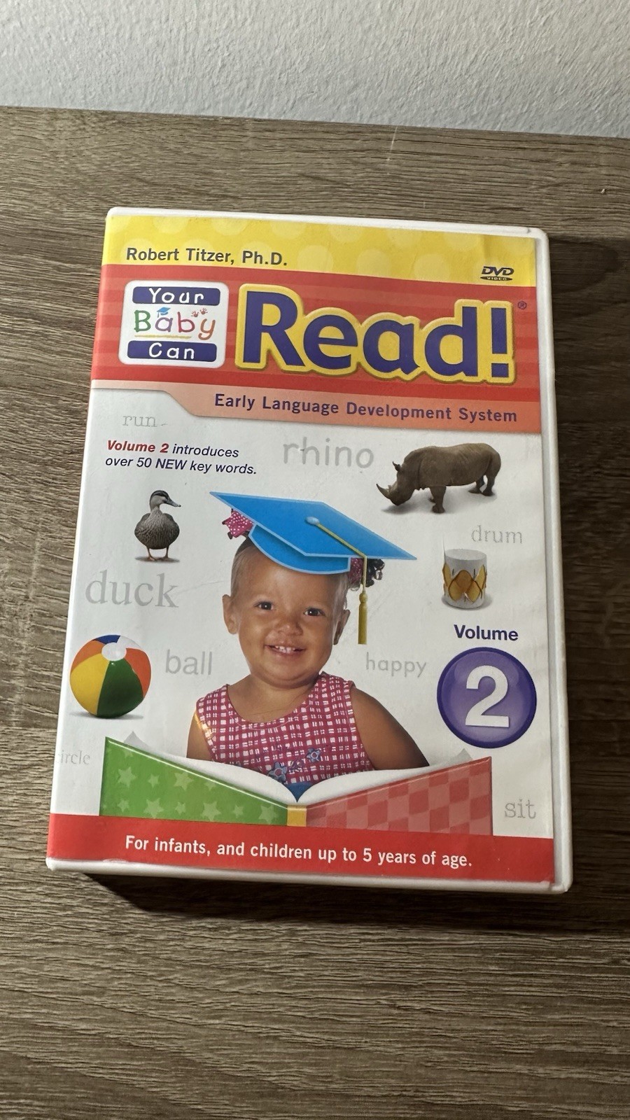 Your Baby Can Read Early Language Development System Volumes 1-3 DVD Ages 0-5