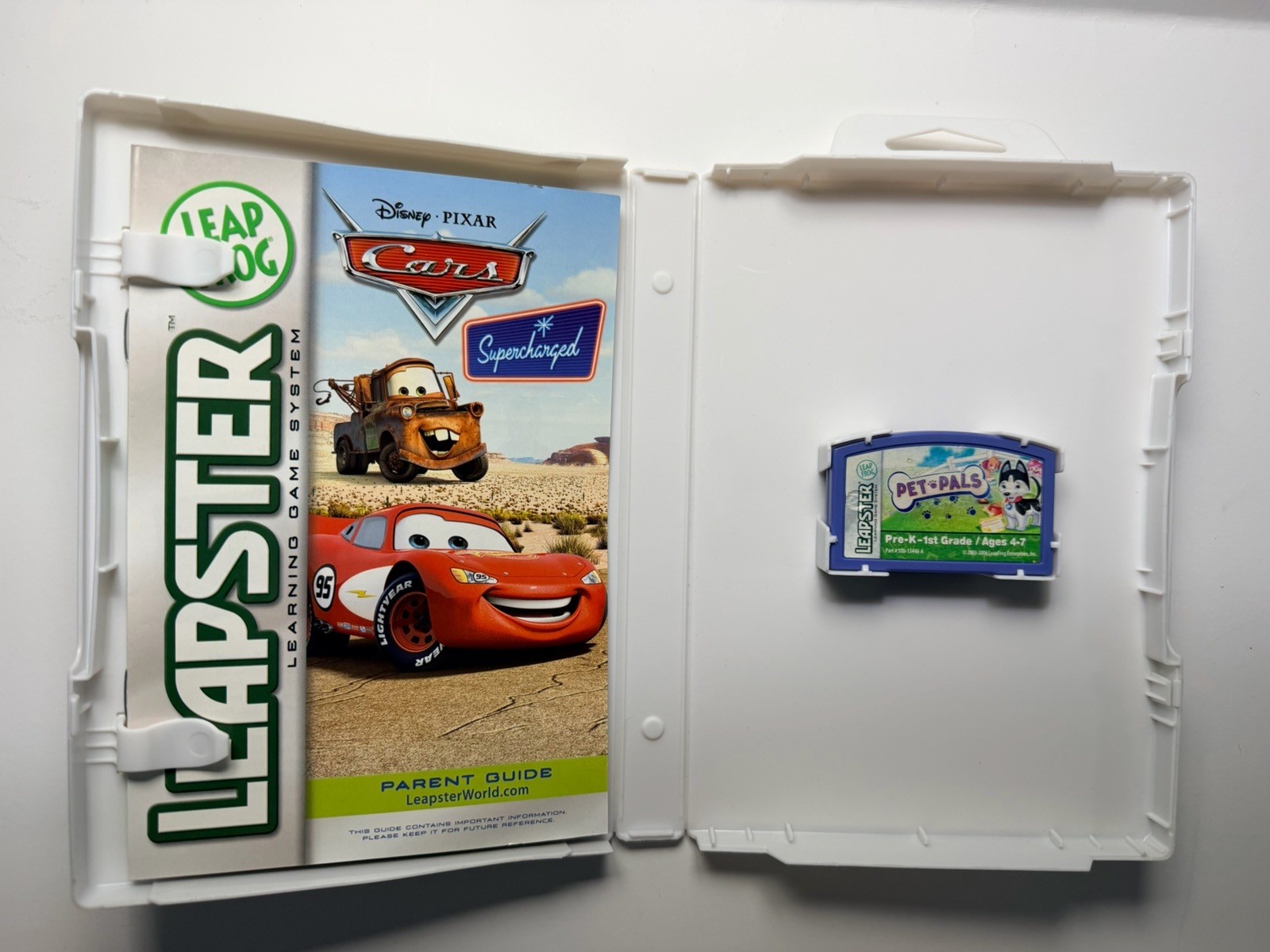LOT LeapFrog Leapster & Leapster 2 Disney Fairies & Cars 4-7 years, K-1st, Songs