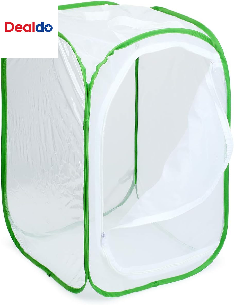 Insect and Butterfly Habitat Cage Terrarium Pop-Up 23.6 Inches Tall