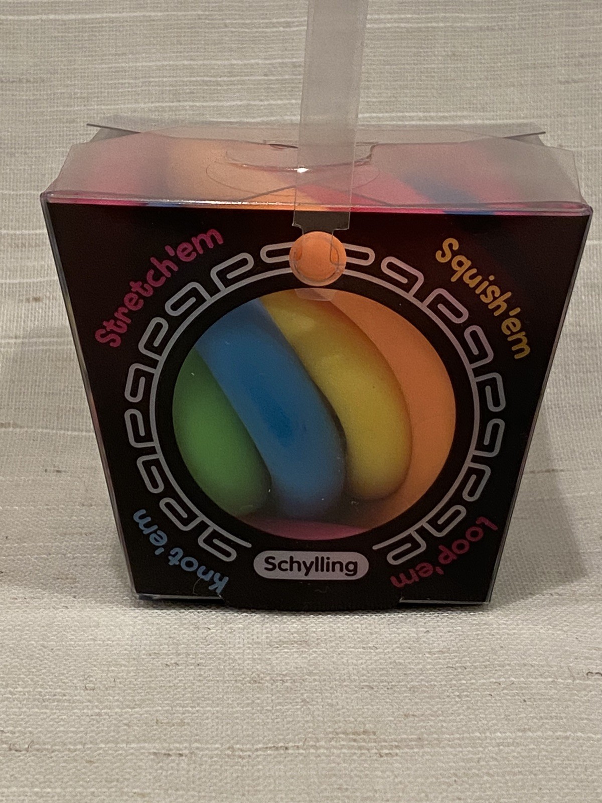 NEW NeeDoh Noodlies 2019 Schylling Sensory Stretchy 5 Colors Authentic
