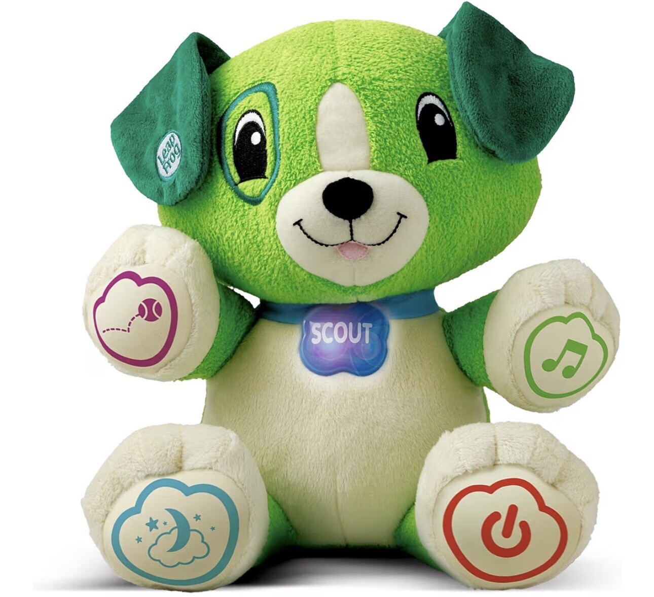 Leapfrog My Pal Scout Plush Puppy Learning Interactive Toy Music Phonics Baby