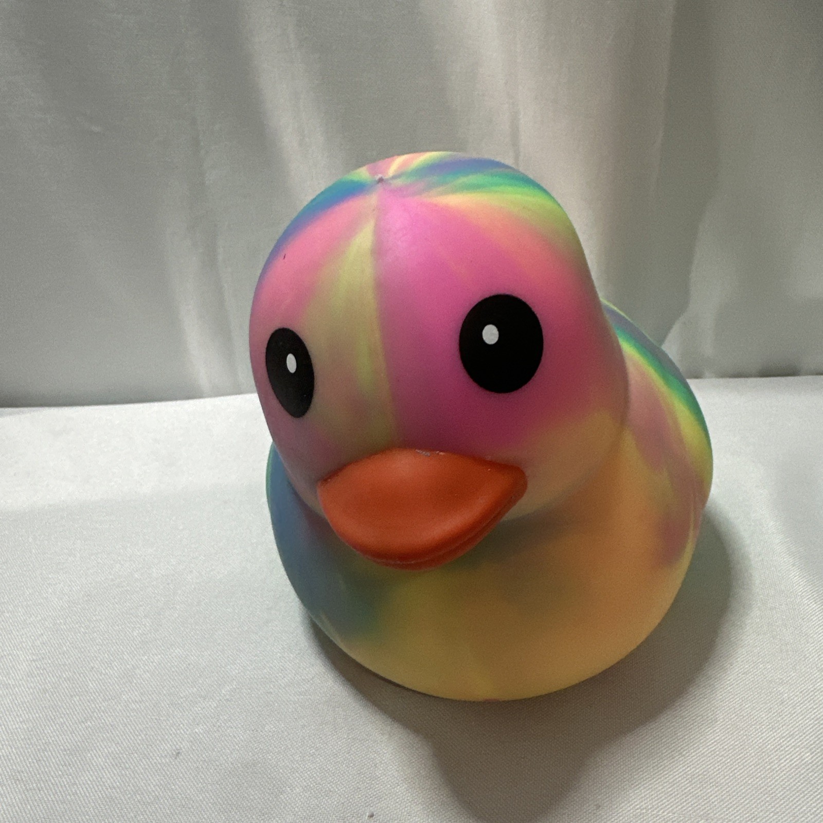 Squeezy Toy Mendous Tie Dye Rubber Duck – Sensory Fidget Toy – Multicolor