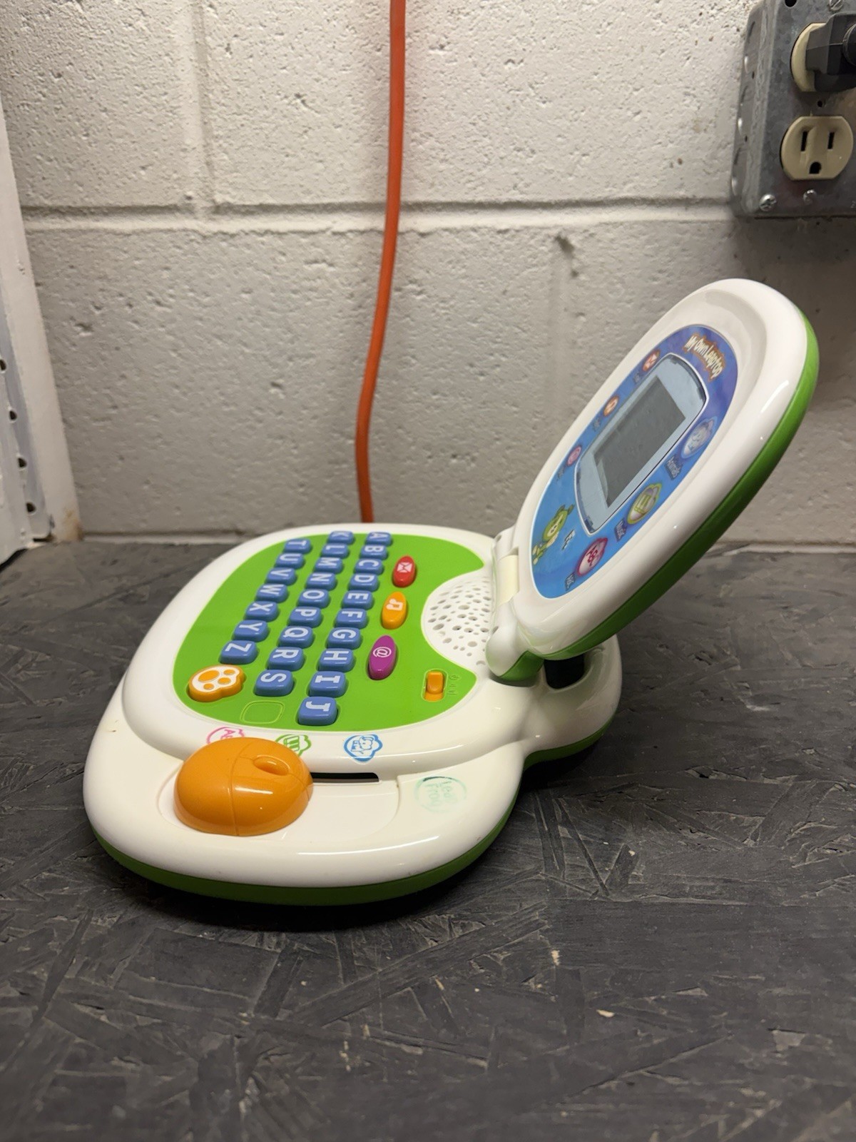 LeapFrog My Own Leaptop 19150 Green Learning Laptop Tested Working