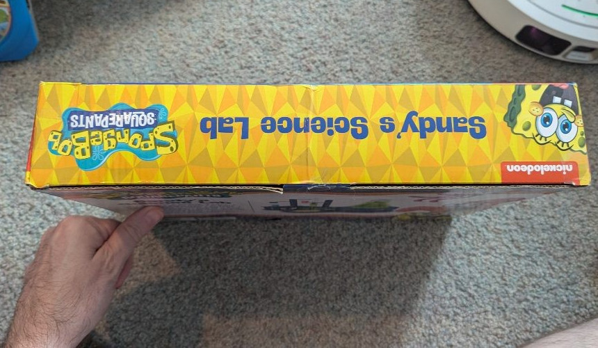 SpongeBob SquarePants Sandy’s Science Lab Nickelodeon 25+ Experiments Kids STEM