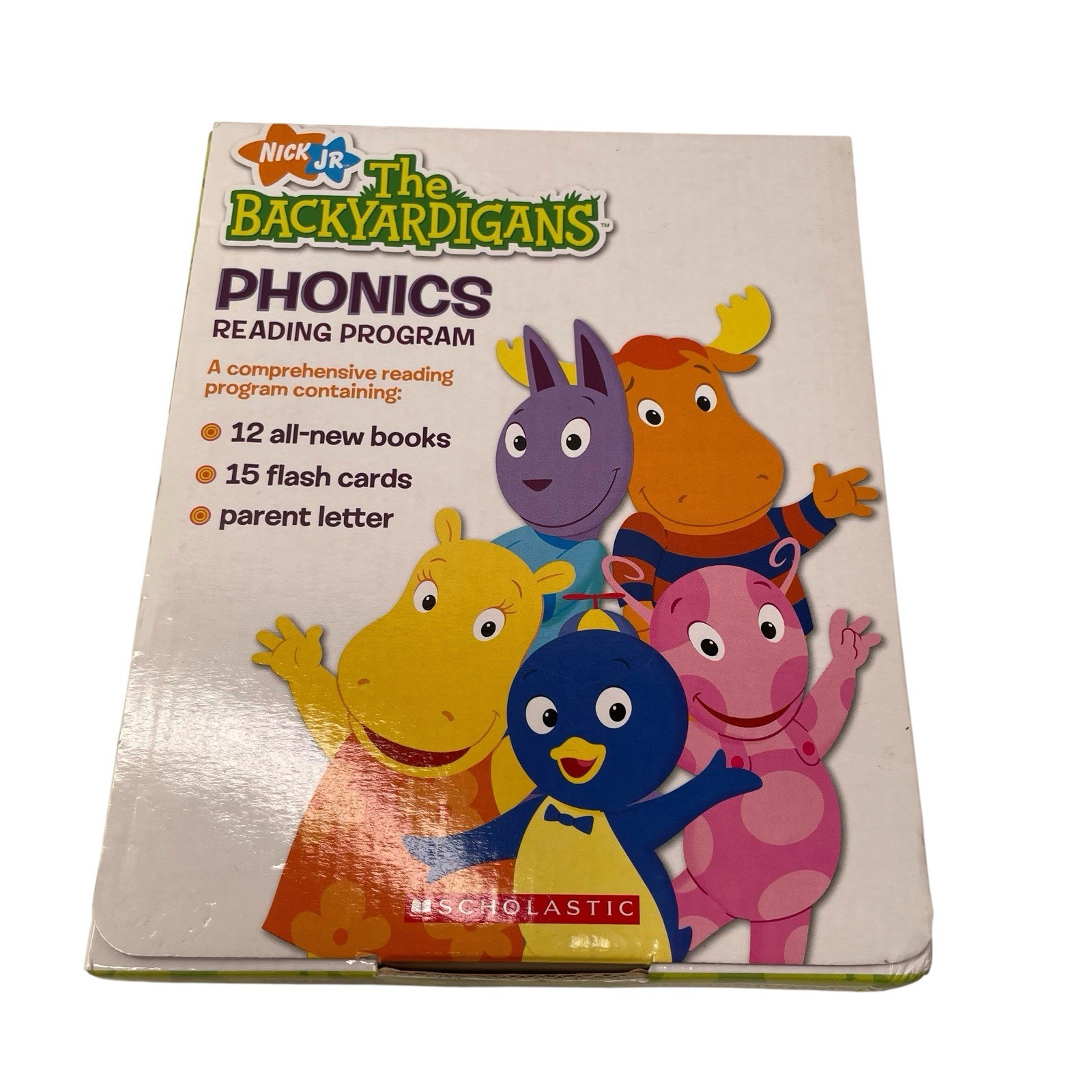 Scholastic phonics reading program Nick Jr.’s The Backyardigans 12 Books 15 Card