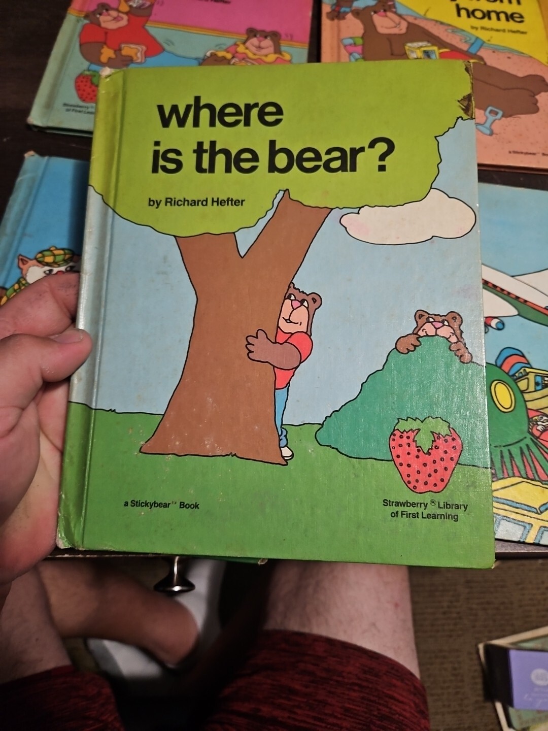 Lot Of 7 Strawberry Library Stickybear Richard Hefter Weekly Reader Books