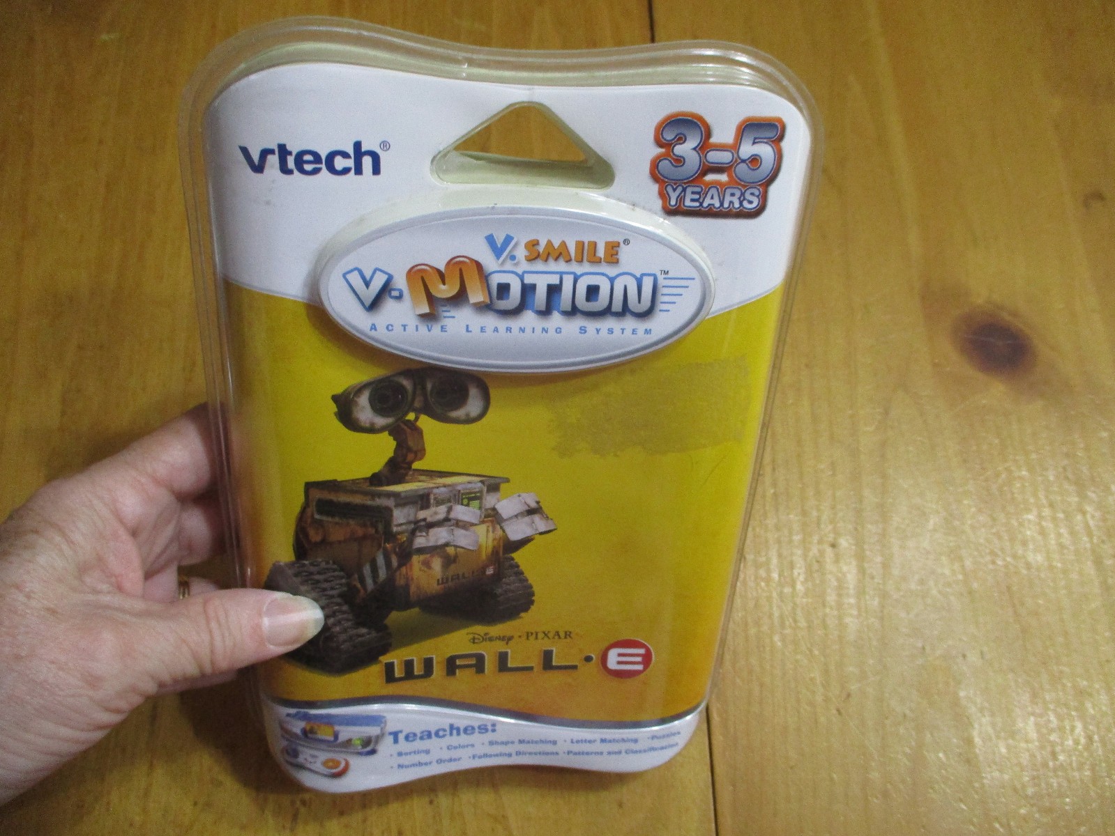 New Disney Pixar VTech V.Smile V.Motion Wall-E Game Active Learning System