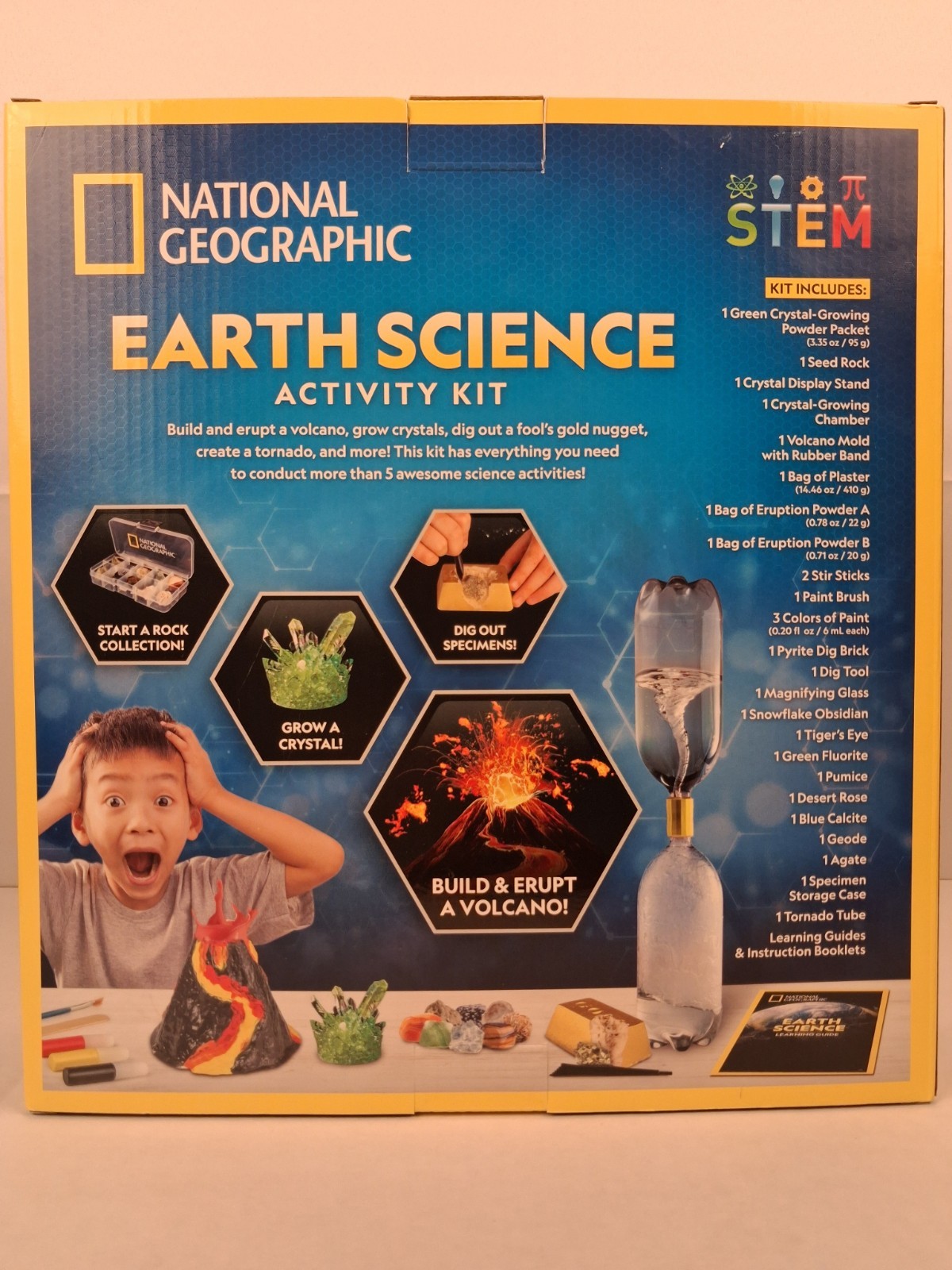 National Geographic Earth Science Activity Kit. STEM