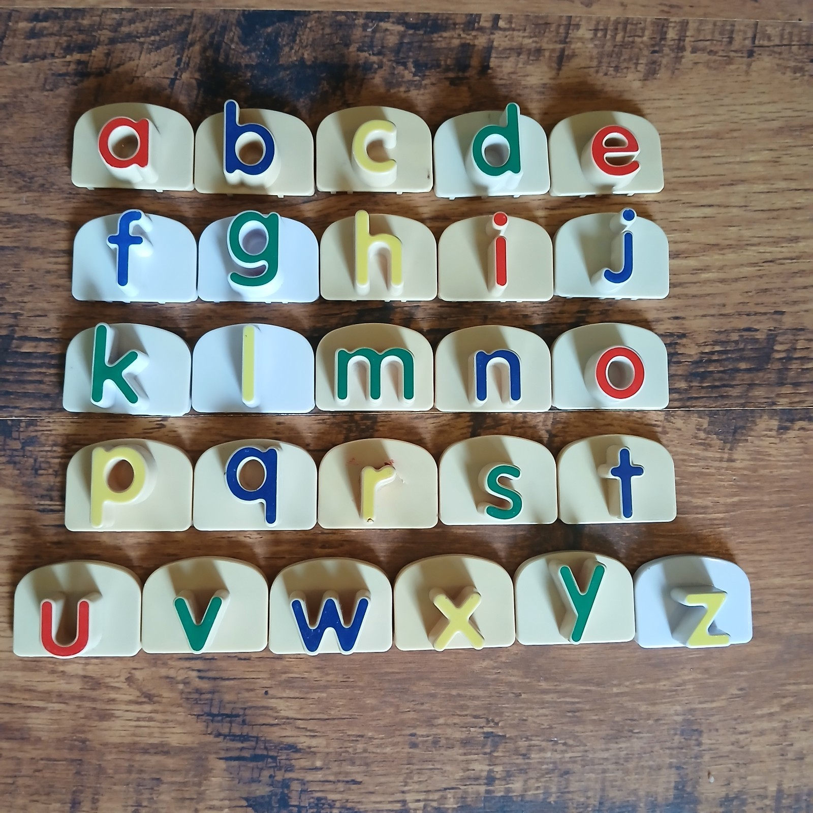 TESTED WORKS LeapFrog Fridge Phonics Magnetic 52 Alphabet Letters Complete A -Z