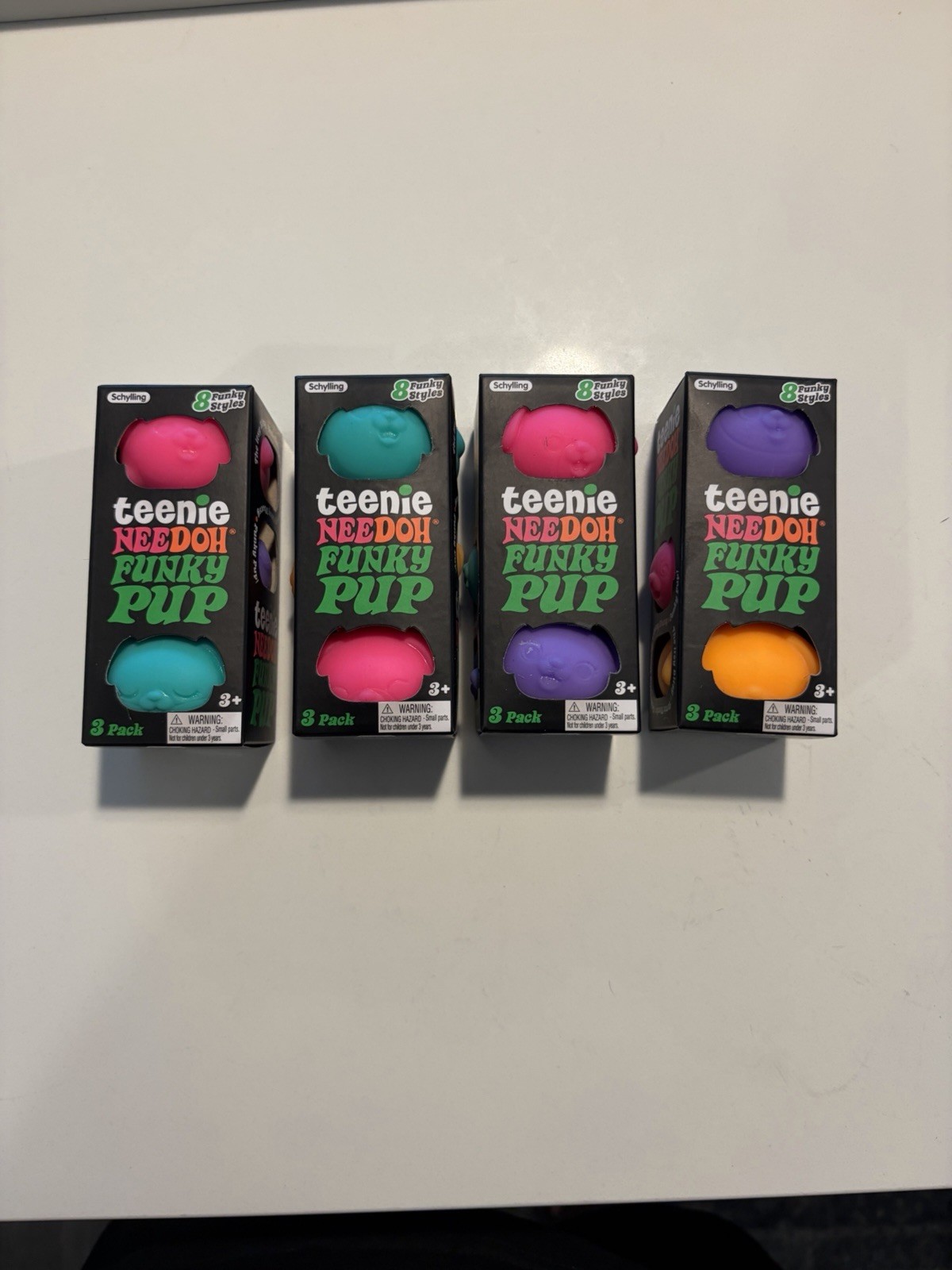 Teenie Nee Doh Funky Pup (3-Pack)